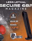 Magazine Para Marcadoras T4E IMPAX P68 & P2P Secure 68P