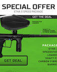 Marcadora ECLIPSE ETHA3 Speed Pack - (Marcadora ETHA3 + ProToyz Loader + Cañón SHAFT FL2) - OFERTA ESPECIAL