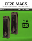 Marcadora Eclipse Etha EMEK EMF100 MAGFED Player Pack - (Tanque HPA Protoyz 13 ci @ 3000 psi + Culata PWR + 2x Magazines Extras CF20 Mag) - OFERTA ESPECIAL
