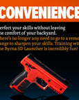 Lanzador / Pistola No Letal BYRNA SD PLUS Launcher - Kit Unirversal | Calibre .68