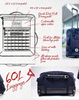 MALETA DE 60 LITROS | 60 L LUGGAGE ORACLE RED BULL RACING F1 - PRODUCTO ORIGINAL