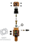 Regulador Profesional 360° Ajustable para Tanques de Aire Comprimido HPA - 4500 psi | HK Army TURBINE PRO SERIES - Adjustable & Rotational