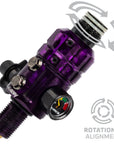 Regulador Profesional 360° Ajustable para Tanques de Aire Comprimido HPA - 4500 psi | HK Army TURBINE PRO SERIES - Adjustable & Rotational
