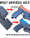 Holster Universal Compacto para Marcadoras T4E Walther PPQ, TPM1, GLOGK, SMITH & WESSON M&P, HDP 0.50 (Mano Derecha)