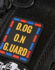 Parche PVC "DOG ON GUARD"