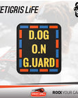 Parche PVC "DOG ON GUARD"