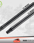 Sistema Completo de Cañón DLX FREAK XL V2 ( Front XL + Back XL + 8 Insertos XL + Soft Case) | Calibre .68 (Accesorio Exclusivo Para Paintball)