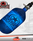 Tanque HPA Gi Sportz Mega Lite, Fibra de Carbono 68 Ci @ 4,500 psi