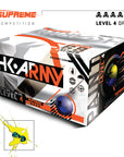 HK ARMY SUPREME - Level 4 | Competition Grade Paintballs (Bolas de Pintura para Competición) - .68 Cal.