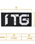 Parche Bordado "1TG LOGO"
