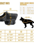 Arnés Táctico K9 para Perro "SUBMARINER"