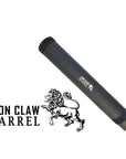 Cañón "LION CLAW" de 3" a 20" de Longitud con Punta Roscada de 22 mm para Diferentes Marcadoras: Tippmann, BT, Valken, Planet Eclipse, Tacamo, First Strike Etc...