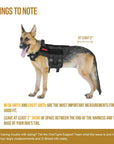Arnés Táctico K9 para Perro "SUBMARINER"