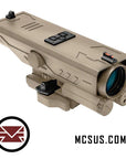 MIRA TELESCÓPICA VISM DELTA 4X30 SCOPE/P4 SNIPER RET/RED CON LUZ DE NAVEGACIÓN LED EN COLOR ROJO Y BLANCO (Accesorio Exclusivo Para Paintball)