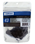 Bolas de Goma de Alta Densidad - Hard Rubber Balls Cal. 0.43 (0.875 gr)
