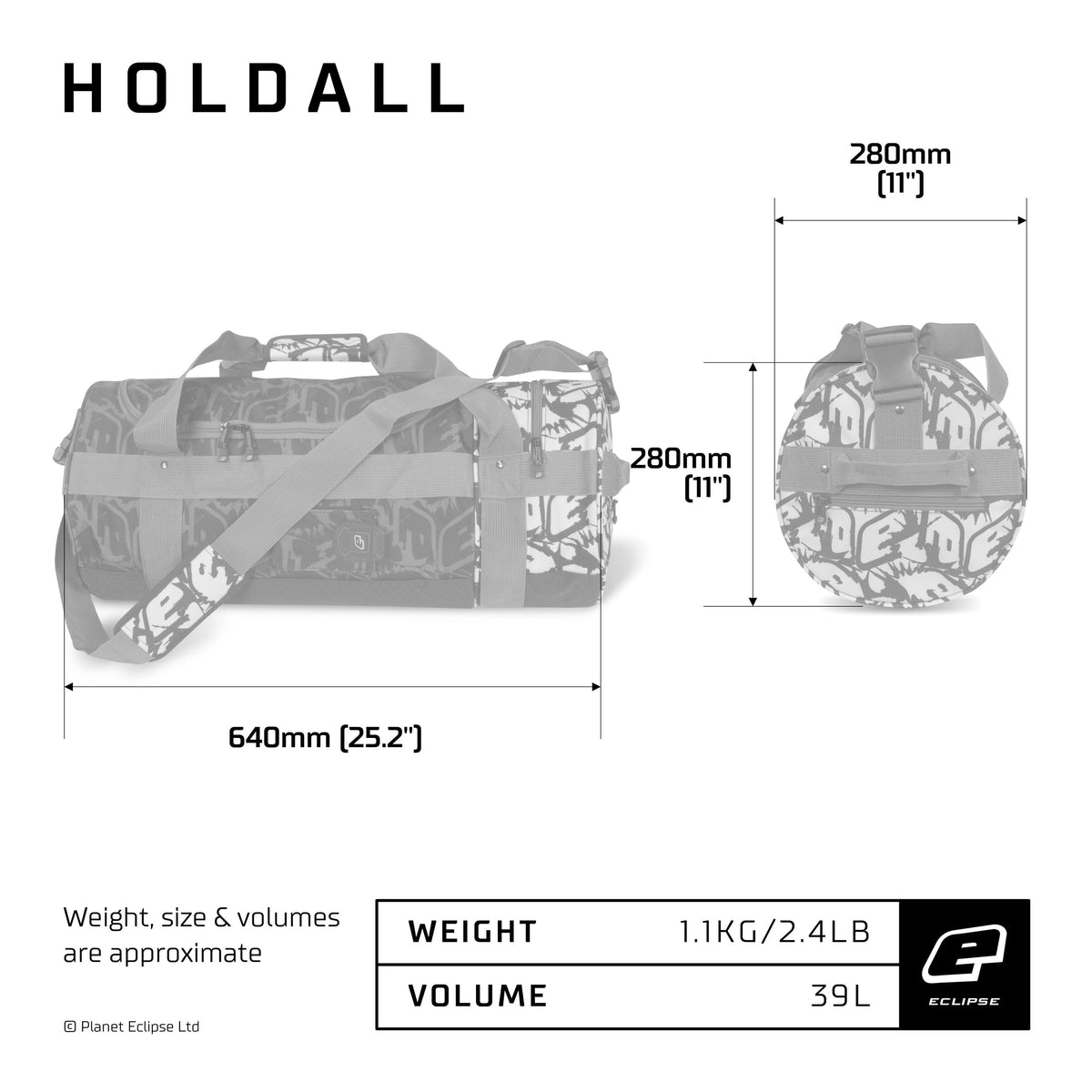 Bolsa de Viaje Deportiva Eclipse GX2 "Holdall"