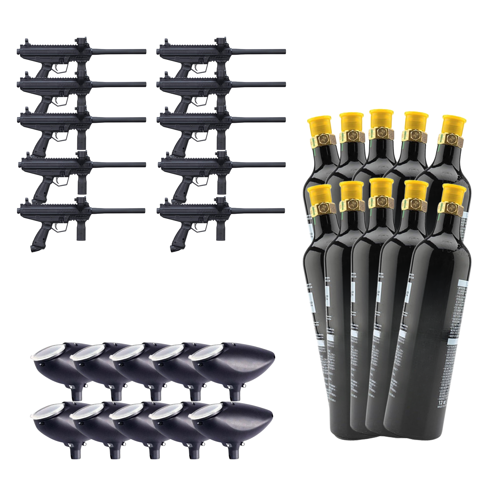 Paquetes Para Campos de Renta - Stormer &amp; Stormer Tactical (Rental Pack)