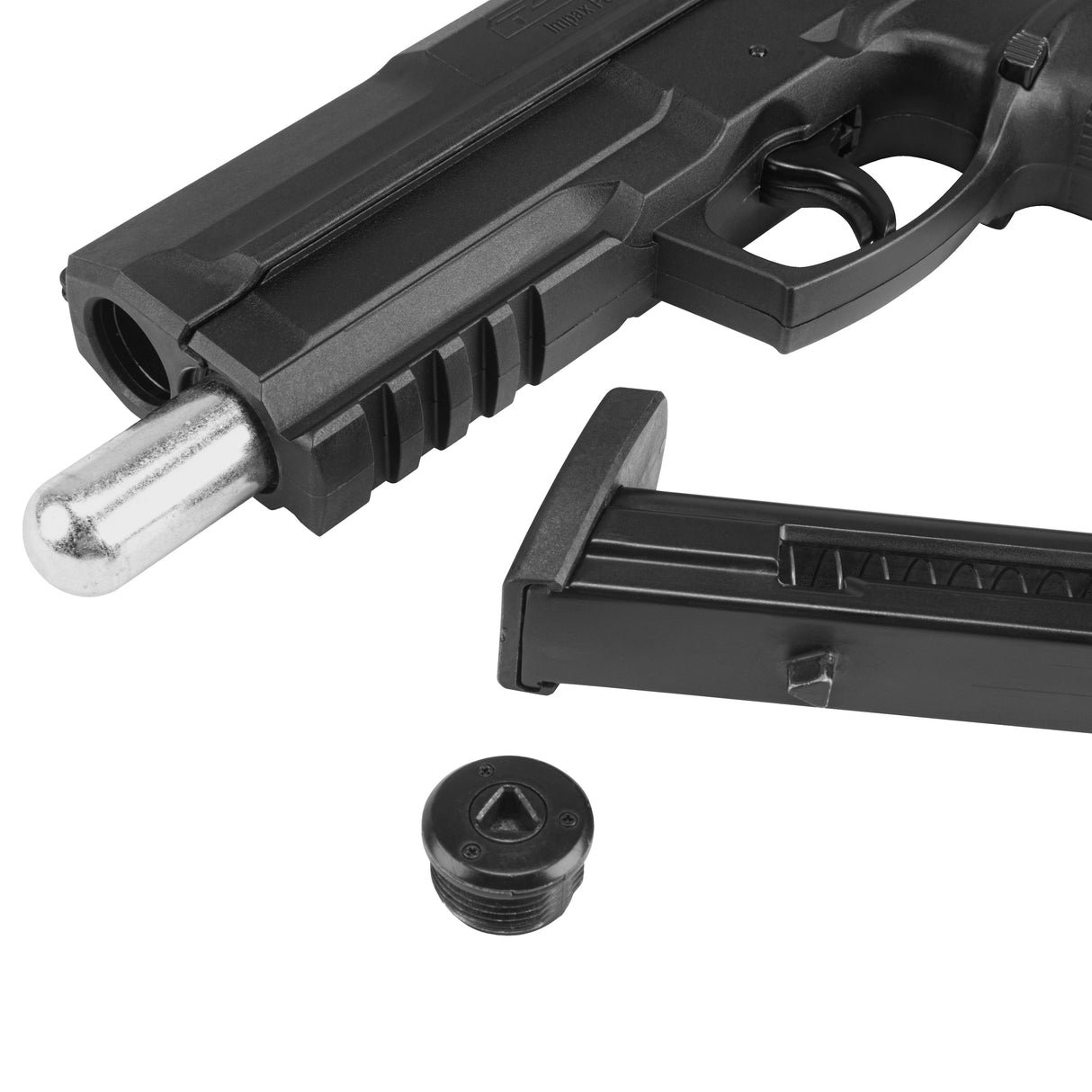 Pistola / Marcadora para Entrenamiento T4E IMPAX P68 Con Sistema "RESPONSE READY TRIGGER"  | Potencia: 7.5 Joules (+220 FPS) - Calibre .68