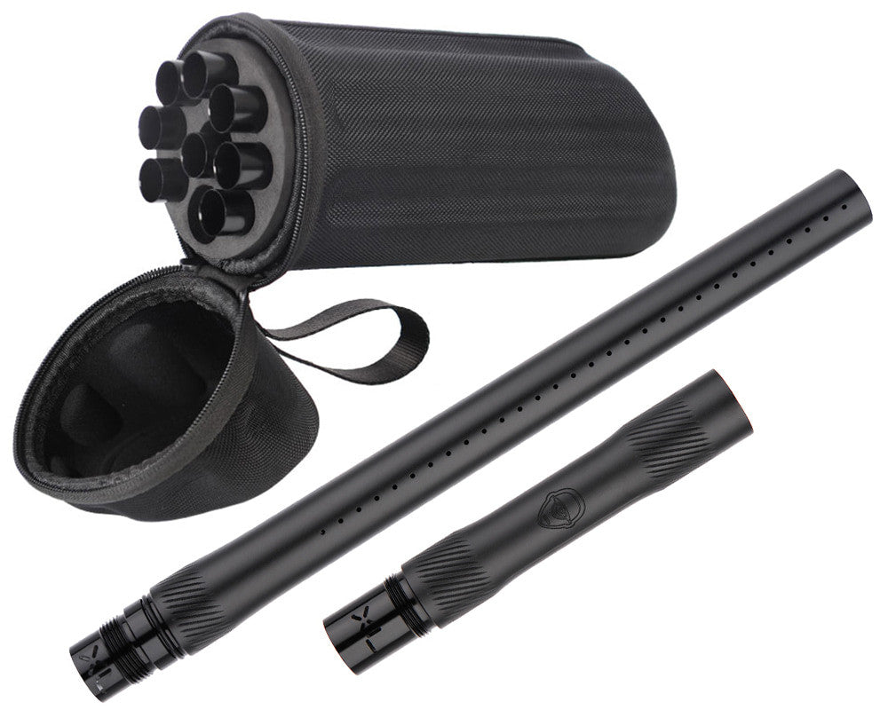 Sistema Completo de Cañón DLX FREAK XL V2 ( Front XL + Back XL + 8 Insertos XL + Soft Case) | Calibre .68 (Accesorio Exclusivo Para Paintball)