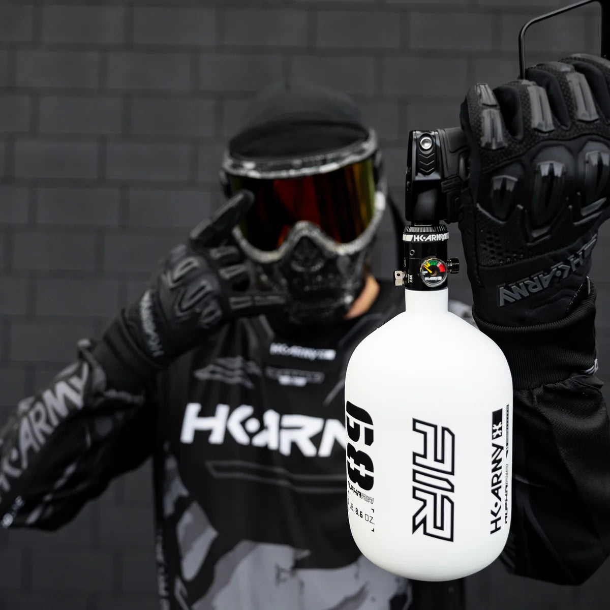 Tanque de Aire Comprimido (HPA) "ALPHA AIR" | Fibra de Carbono Ultra Ligero - 4500 psi