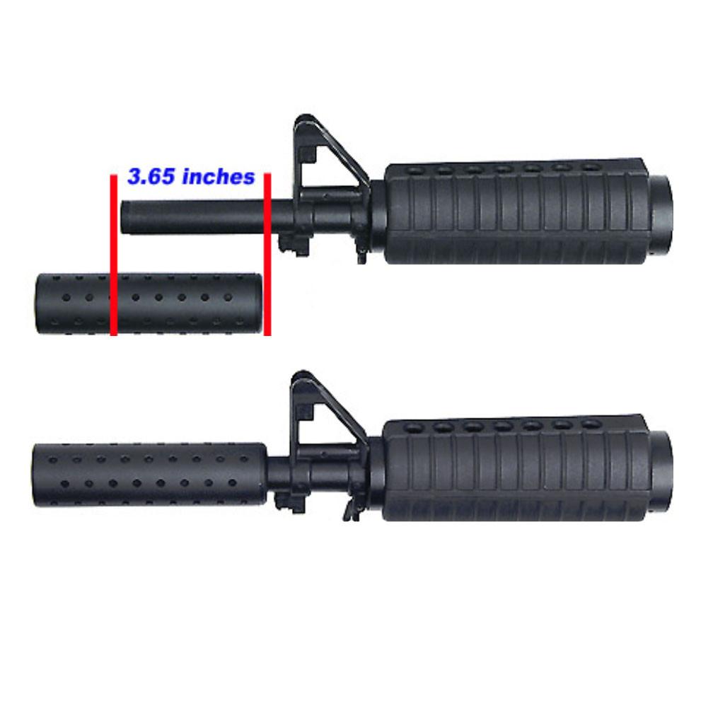 Silenciador / Supresor Estilo "SPECIAL OPS" con Sistema Threads-On Para Puntas de Cañón con Cuerda de 22 mm (Accesorio Exclusivo Para Paintball)