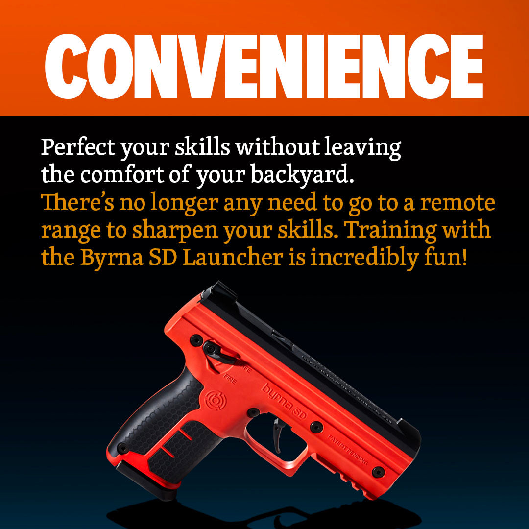 Lanzador / Pistola No Letal BYRNA SD PLUS Launcher - Kit Unirversal | Calibre .68