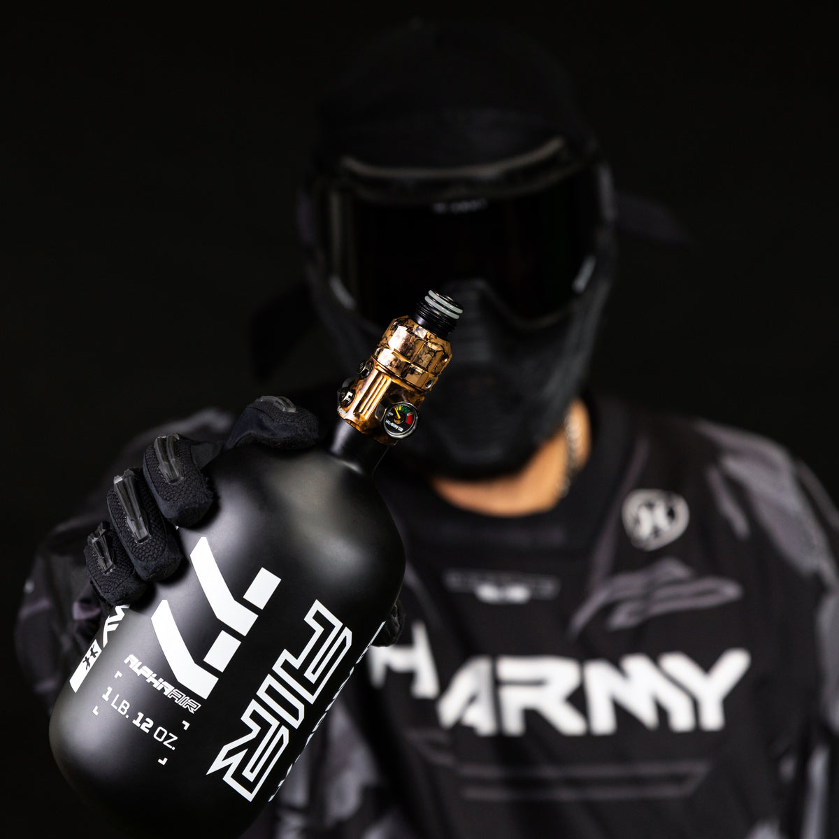 Regulador Profesional 360° Ajustable para Tanques de Aire Comprimido HPA - 4500 psi | HK Army TURBINE PRO SERIES - Adjustable &amp; Rotational