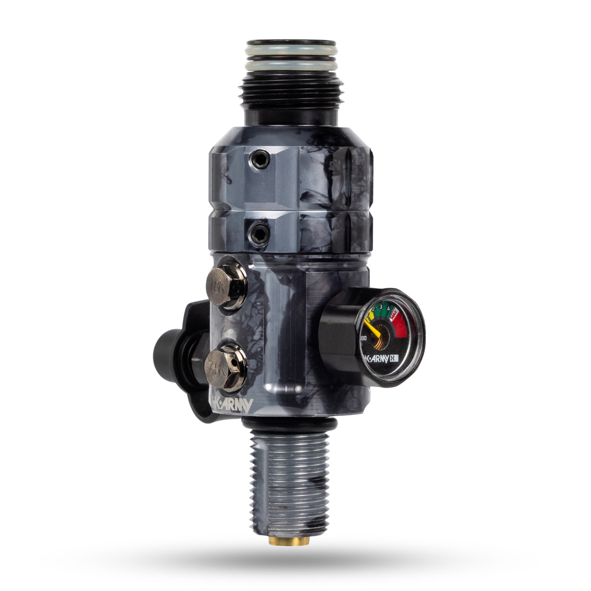 Regulador Profesional 360° Ajustable para Tanques de Aire Comprimido HPA - 4500 psi | HK Army TURBINE PRO SERIES - Adjustable &amp; Rotational