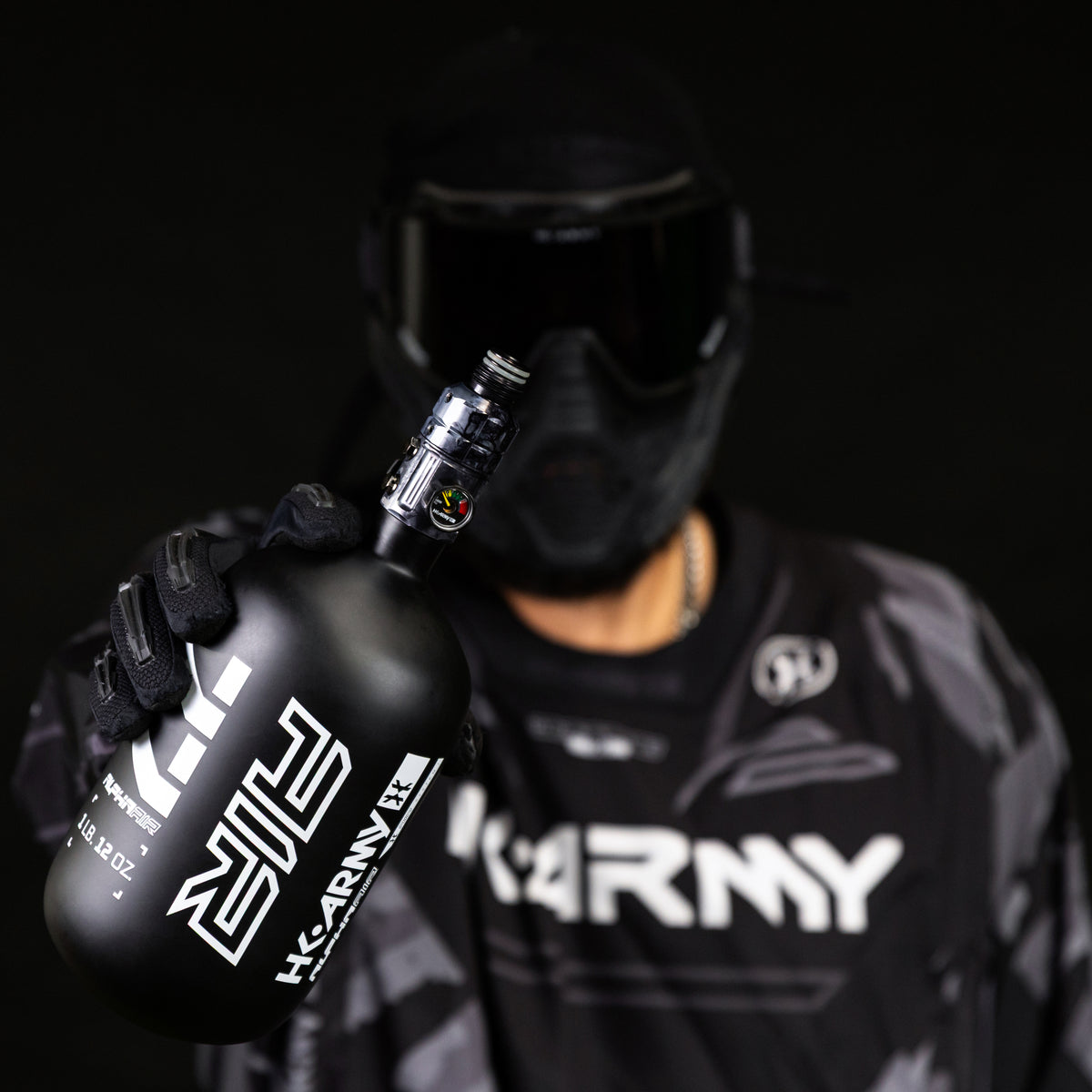 Regulador Profesional 360° Ajustable para Tanques de Aire Comprimido HPA - 4500 psi | HK Army TURBINE PRO SERIES - Adjustable &amp; Rotational