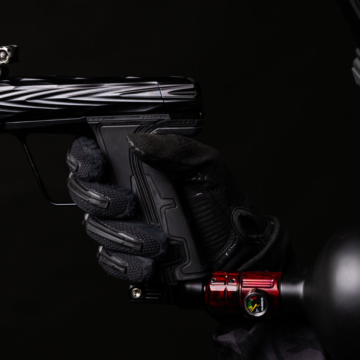 Regulador Profesional 360° Ajustable para Tanques de Aire Comprimido HPA - 4500 psi | HK Army TURBINE PRO SERIES - Adjustable &amp; Rotational