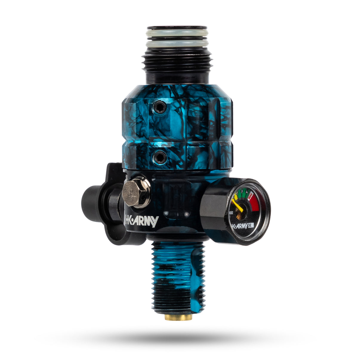 Regulador Profesional 360° Ajustable para Tanques de Aire Comprimido HPA - 4500 psi | HK Army TURBINE PRO SERIES - Adjustable &amp; Rotational