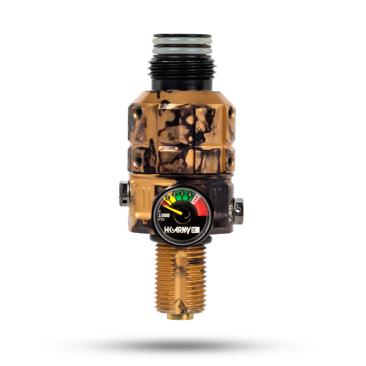 Regulador Profesional 360° Ajustable para Tanques de Aire Comprimido HPA - 4500 psi | HK Army TURBINE PRO SERIES - Adjustable &amp; Rotational