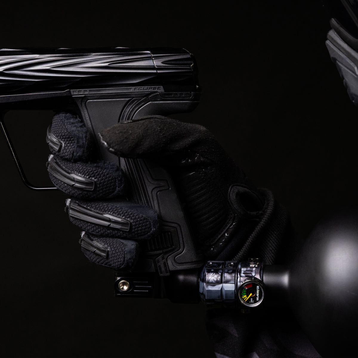 Regulador Profesional 360° Ajustable para Tanques de Aire Comprimido HPA - 4500 psi | HK Army TURBINE PRO SERIES - Adjustable &amp; Rotational