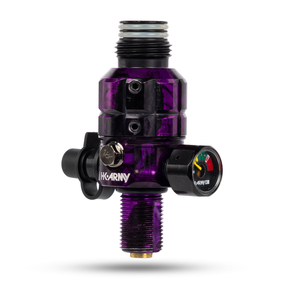Regulador Profesional 360° Ajustable para Tanques de Aire Comprimido HPA - 4500 psi | HK Army TURBINE PRO SERIES - Adjustable &amp; Rotational