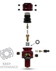 Regulador Profesional 360° Ajustable para Tanques de Aire Comprimido HPA - 4500 psi | HK Army TURBINE PRO SERIES - Adjustable & Rotational
