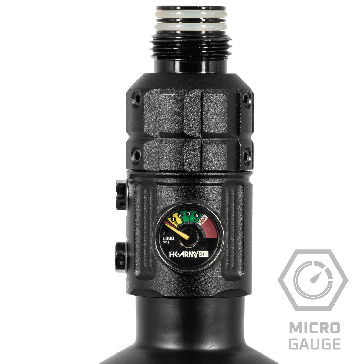 Regulador Profesional 360° Ajustable para Tanques de Aire Comprimido HPA - 4500 psi | HK Army TURBINE PRO SERIES - Adjustable &amp; Rotational