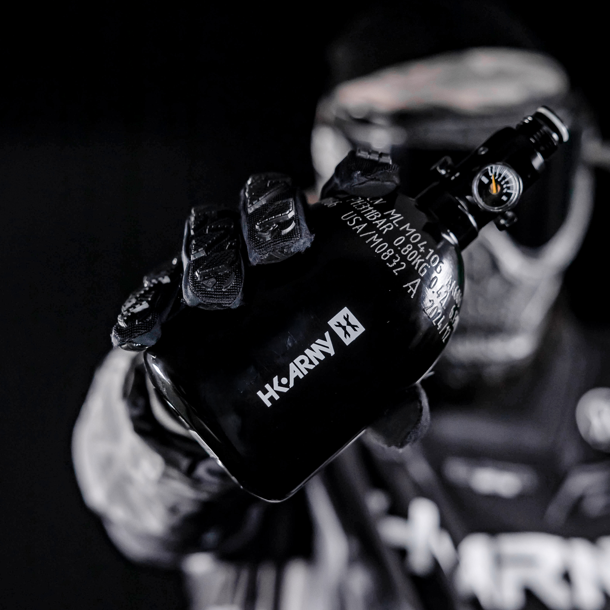 Tanque HPA de Aluminio (Aire Comprimido) HK Army - 3000 psi | Tamaños: 13, 26, 48 &amp; 62 ci