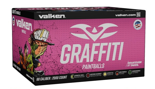 Graffiti - Top Shell Level Paintballs (Bolas de Pintura) - Cal .68