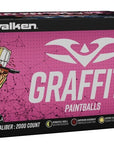 Graffiti - Top Shell Level Paintballs (Bolas de Pintura) - Cal .68