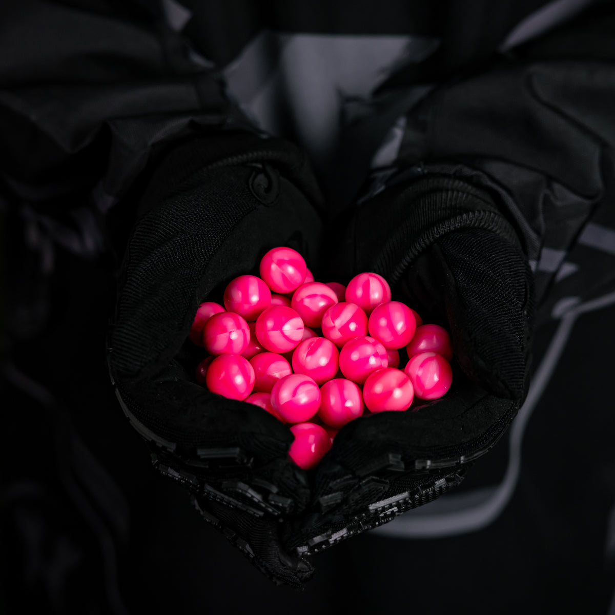 HK ARMY VANDAL | Level 4 "MAGFED - Striped Shell / Tech" Paintballs (Bolas de Pintura para MAGFED con Cascara Rayada) - .68 Cal.