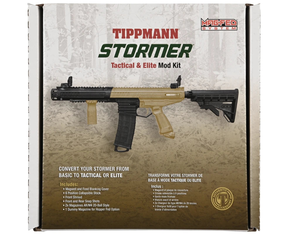 Kit TÁCTICO / ELITE para Marcadoras Tippmann Stormer (Mod Kit) | Calibre .68