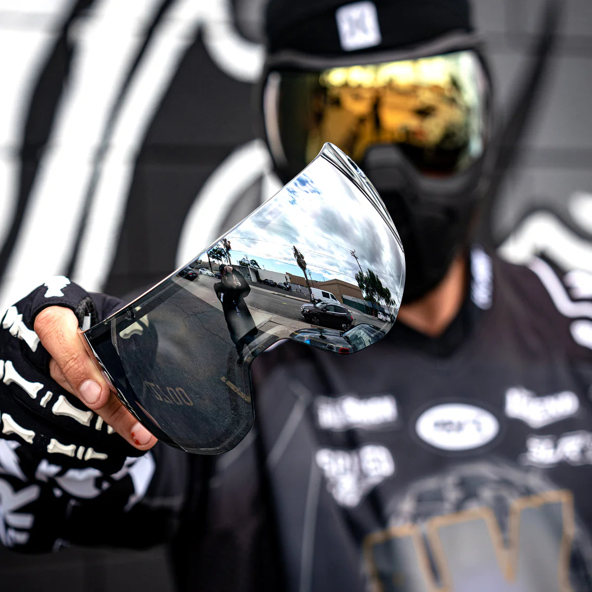 Mica HK Army &quot;PURE LENS&quot; para Caretas KLR / SLR