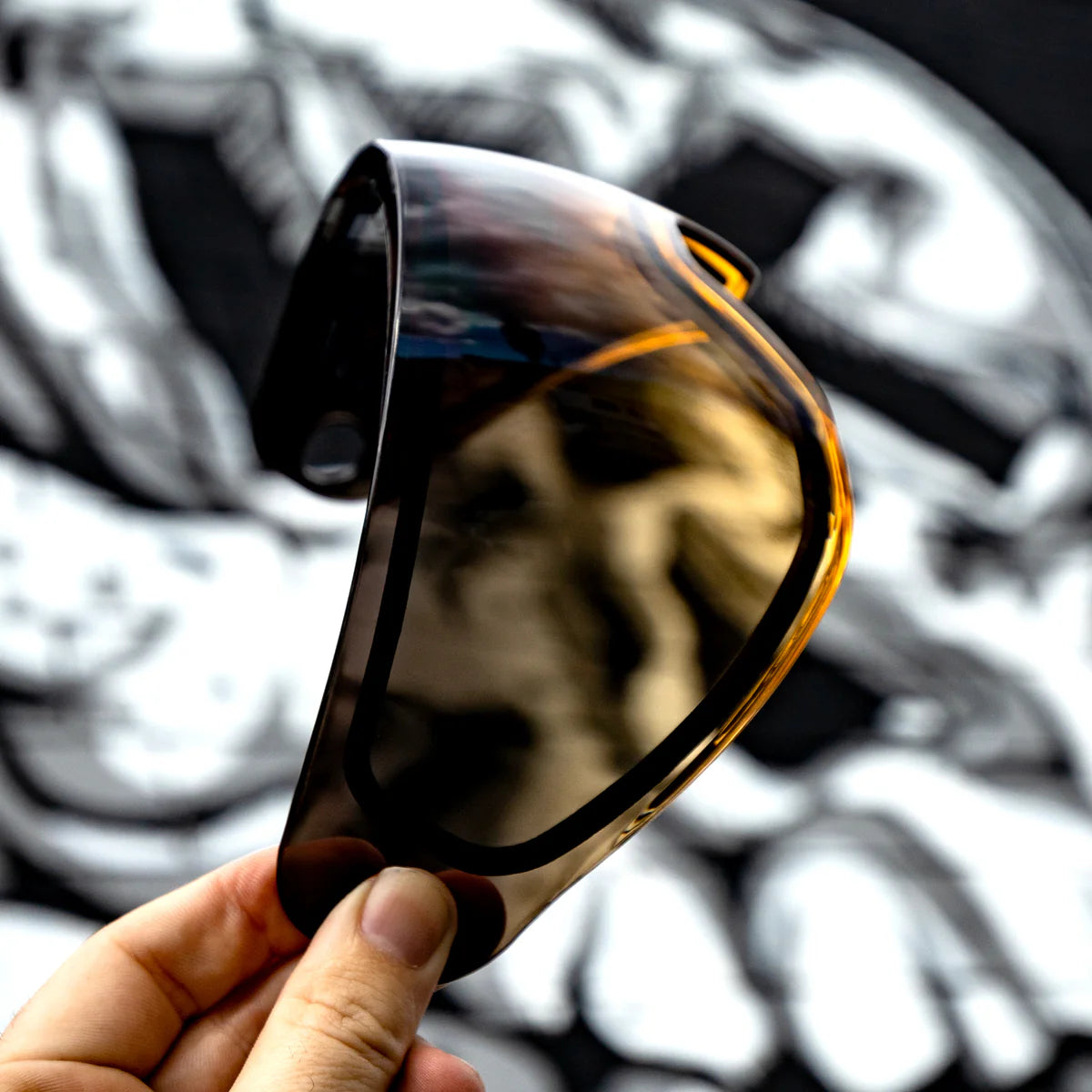 Mica HK Army &quot;PURE LENS&quot; para Caretas KLR / SLR