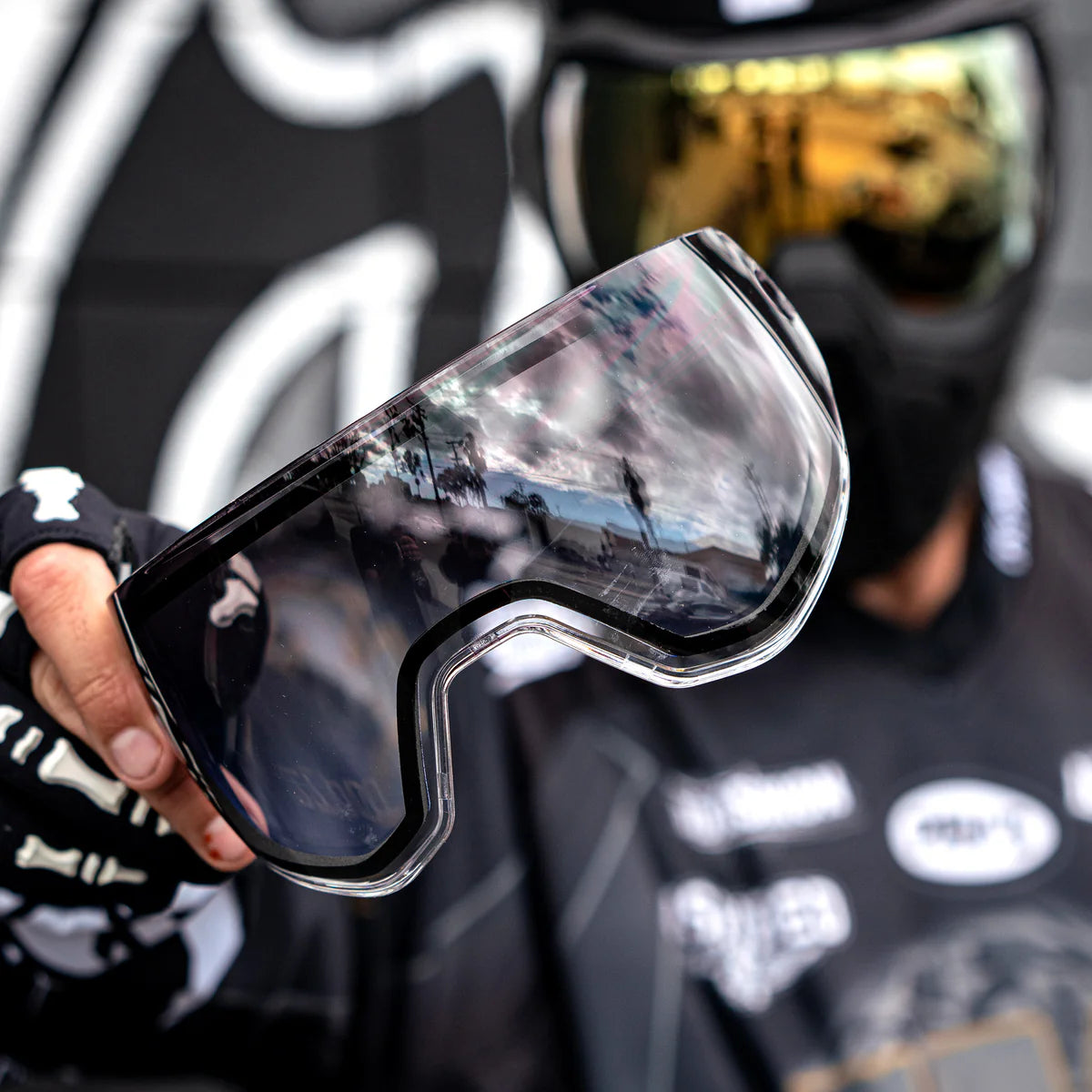 Mica HK Army &quot;PURE LENS&quot; para Caretas KLR / SLR