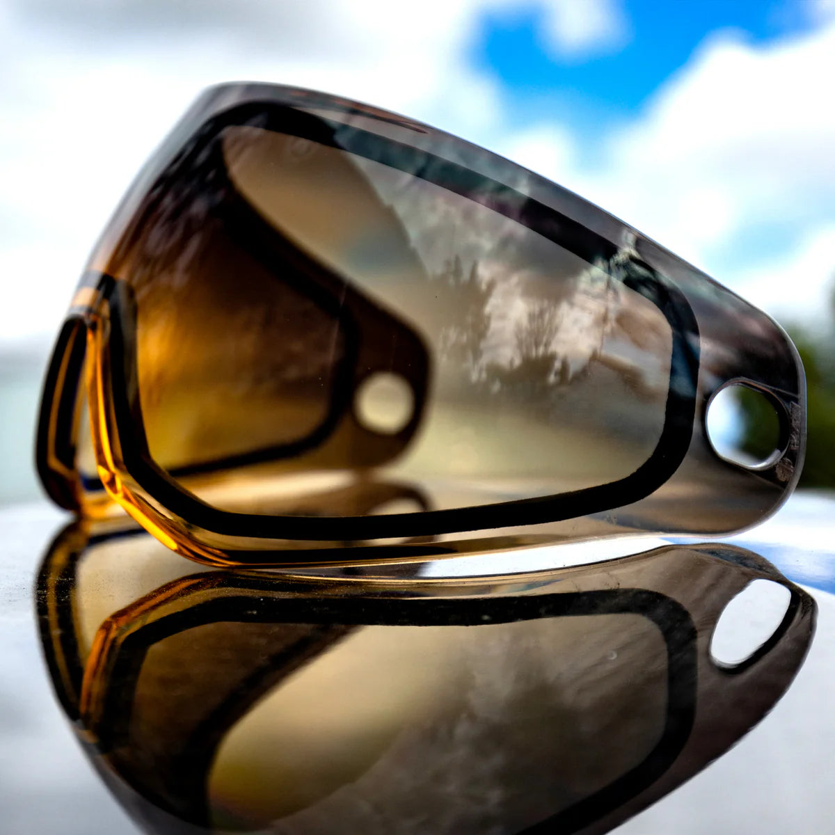 Mica HK Army &quot;PURE LENS&quot; para Caretas KLR / SLR