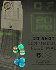 Magazine Eclipse CF20 "PRO MAG" (21/20 Rd Continuous Feed)