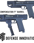 Compensador de Cañón de Potencia de 6" hasta 11.5" para Lanzadores PISTELLE X-68 | Medidas Disponibles: 2" - 8" pulgadas