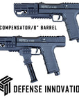 Compensador de Cañón de Potencia de 6" hasta 11.5" para Lanzadores PISTELLE X-68 | Medidas Disponibles: 2" - 8" pulgadas
