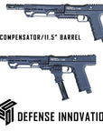 Compensador de Cañón de Potencia de 6" hasta 11.5" para Lanzadores PISTELLE X-68 | Medidas Disponibles: 2" - 8" pulgadas