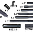 Cañón para Marcadora PISTELLE X-68 (.686 Bore) Diferentes Medidas | Potencia Max+ 50 Joules (Accesorio Exclusivo Para Paintball)